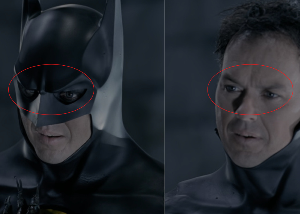 “Batman Returns” (1992) - Kaybolan Göz Makyajı