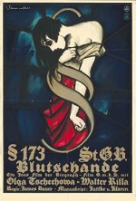 § 173 St.g.b. Blutschande (1929) afişi