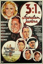 3:1 A Szerelem Javára (1939) afişi