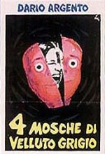 4 mosche di velluto grigio (1971) afişi