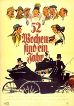 52 Wochen Sind Ein Jahr (1955) afişi