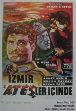 İzmir Ateşler İçinde (1959) afişi