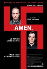 Amen (2002) afişi Amen (2002) afişi