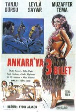 Ankara'ya üç Bilet (1964) afişi