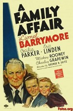 A Family Affair (1937) afişi