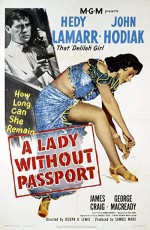 A Lady Without Passport (1950) afişi