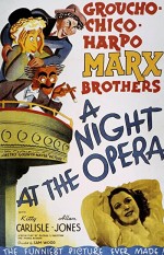 A Night At The Opera (1935) afişi