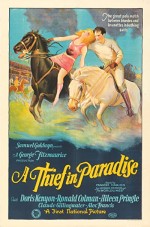 A Thief In Paradise (1925) afişi