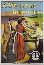 A Welcome Intruder (1913) afişi