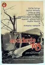 Accidente 703 (1962) afişi