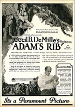 Adam's Rib (1923) afişi