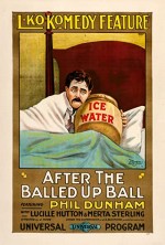 After The Balled-up Ball (1917) afişi