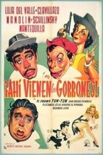 Ahí Vienen Los Gorrones (1953) afişi