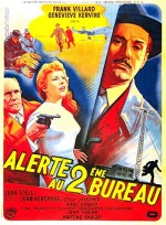 Alerte Au Deuxième Bureau (1956) afişi