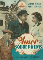 Amor Sobre Ruedas (1954) afişi