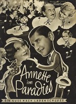 Annette Im Paradies (1934) afişi