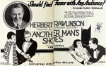 Another Man's Shoes (1922) afişi