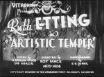 Artistic Temper (1932) afişi