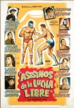 Asesinos De La Lucha Libre (1962) afişi