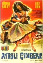 Ateşli Çingene (1969) afişi
