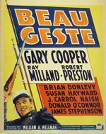 Beau Geste (1939) afişi