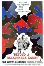 Beyond A Reasonable Doubt (1956) afişi