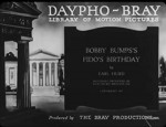 Bobby Bumps At Fido's Birthday Party (1917) afişi