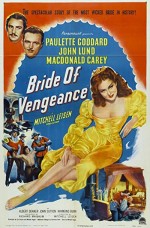Bride Of Vengeance (1949) afişi