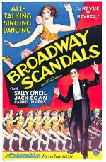 Broadway Scandals (1929) afişi