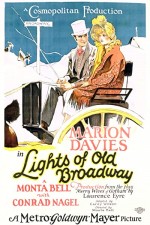 Broadway'in Eski ışıkları (1925) afişi