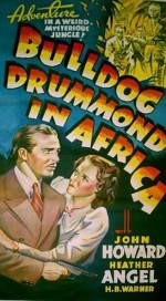 Bulldog Drummond in Africa (1938) afişi