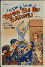 Burn 'em Up Barnes (1934) afişi