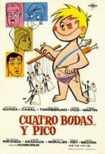 Cuatro Bodas Y Pico (1963) afişi