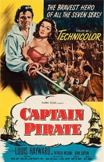 Captain Pirate (1952) afişi