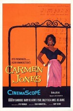 Carmen Jones (1954) afişi