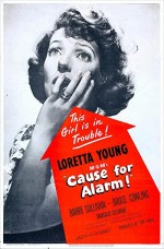 Cause For Alarm! (1951) afişi