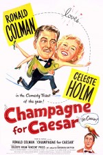 Champagne For Caesar (1950) afişi