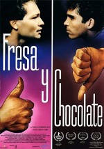 Çilek Ve Çikolata (1993) afişi