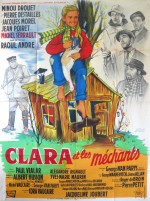 Clara Et Les Méchants (1958) afişi