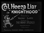 Colonel Heeza Liar's Knighthood (1924) afişi
