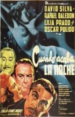 Cuando acaba la noche (1950) afişi