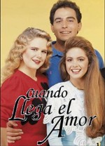 Cuando llega el amor (1990) afişi