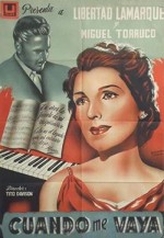 Cuando Me Vaya (1954) afişi