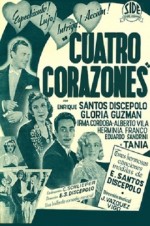 Cuatro corazones (1939) afişi