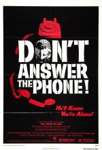 Don´t Answer The Phone! (1980) afişi