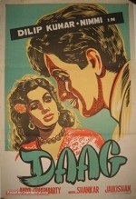 Daag (1952) afişi
