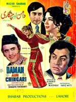 Daman Aur Chingari (1973) afişi