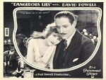 Dangerous Lies (1921) afişi