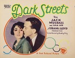 Dark Streets (1929) afişi