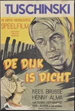 De dijk is dicht (1950) afişi